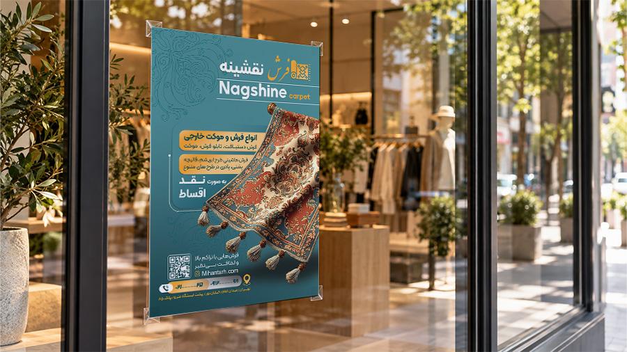 تراکت لایه باز فروشگاه فرش